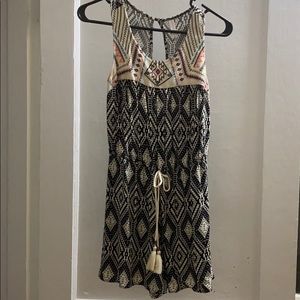Xhiilaration tribal print romper.